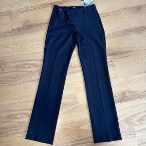 NWT Express Editor Low Rise Navy Bootcut Pants - Size 4L